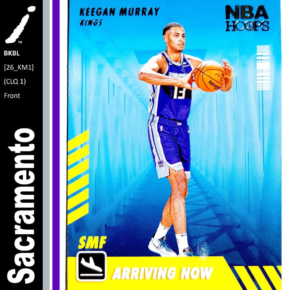 Sacramento Kings (Keegan Murray) - BKBL [26_KM1] - Rookie Card (RC)